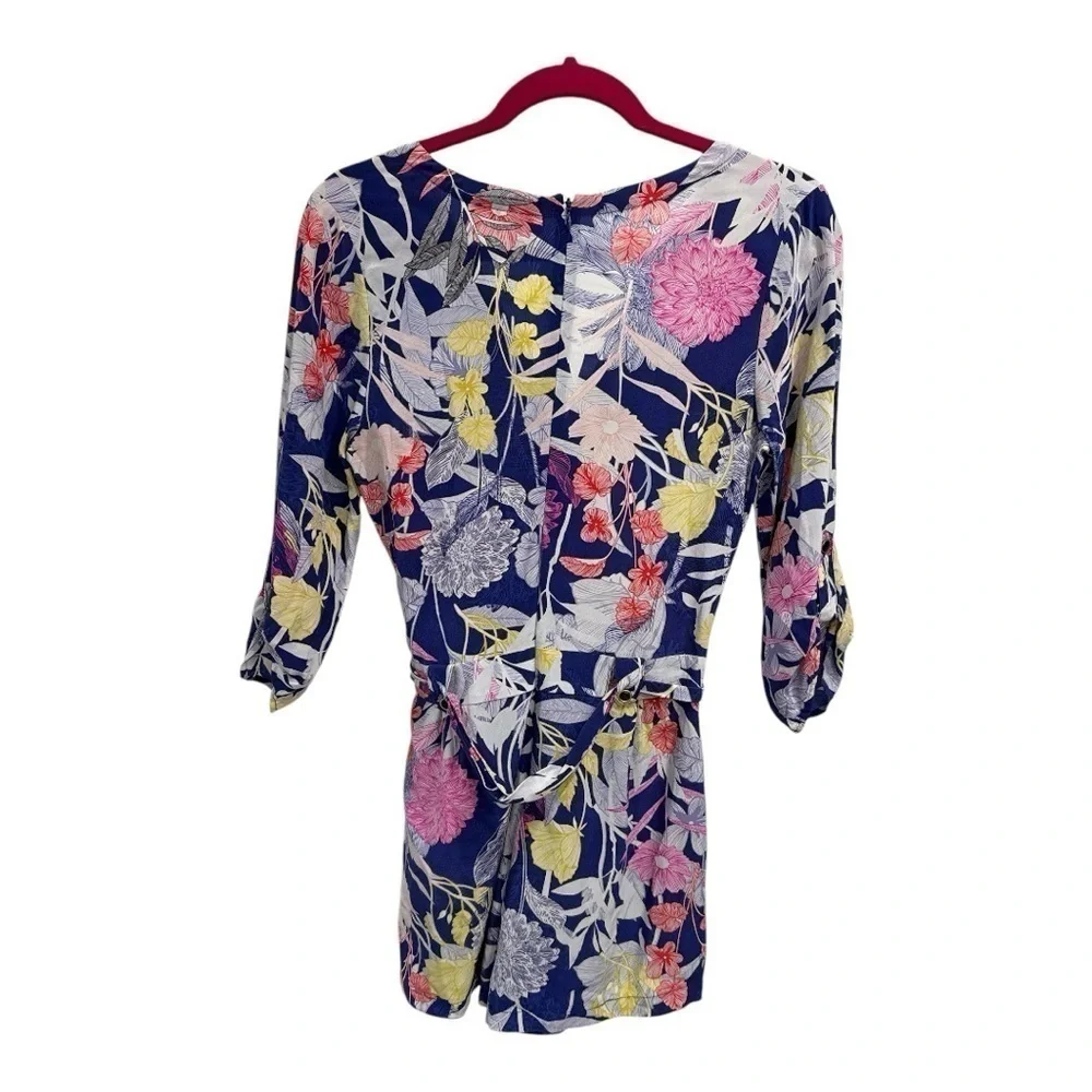 Yumi Kim Blue Floral Silk 